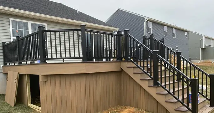 we remodel and build decks